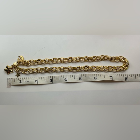 Kirk’s Folly:”Hearts and Angels” charms bracelet ~necklace set vintage retired. - Picture 8 of 9